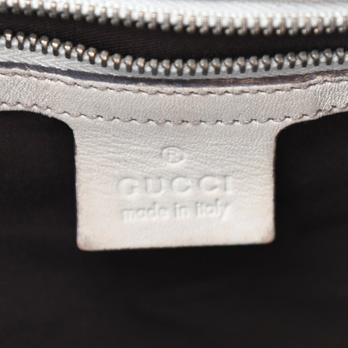 Monogram Medium Pelham Shoulder Bag Off White