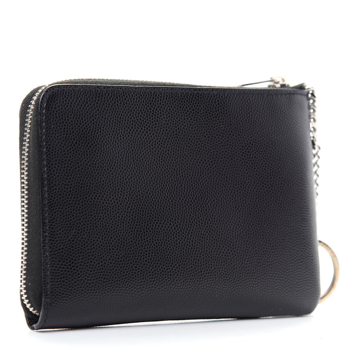 Grain de Poudre Key Pouch Black