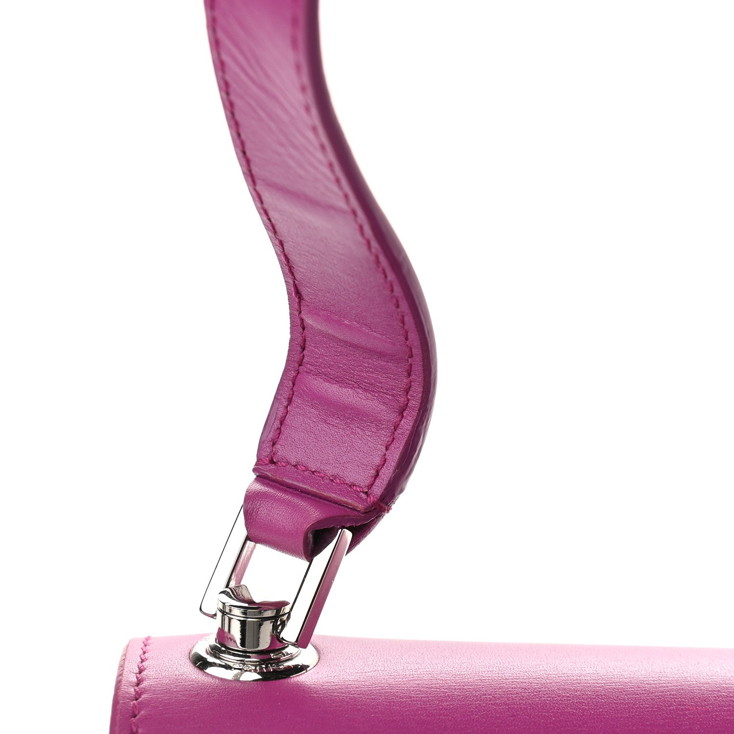 Saint Laurent Smooth Calfskin Le Carre Shoulder Bag Pink 9 of 9