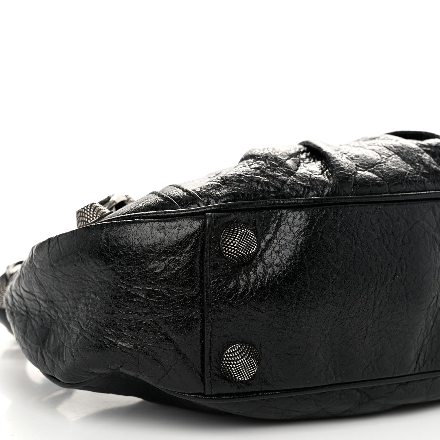 Balenciaga Agneau Arena Small Le Cagole Shoulder Bag Black 9 of 12