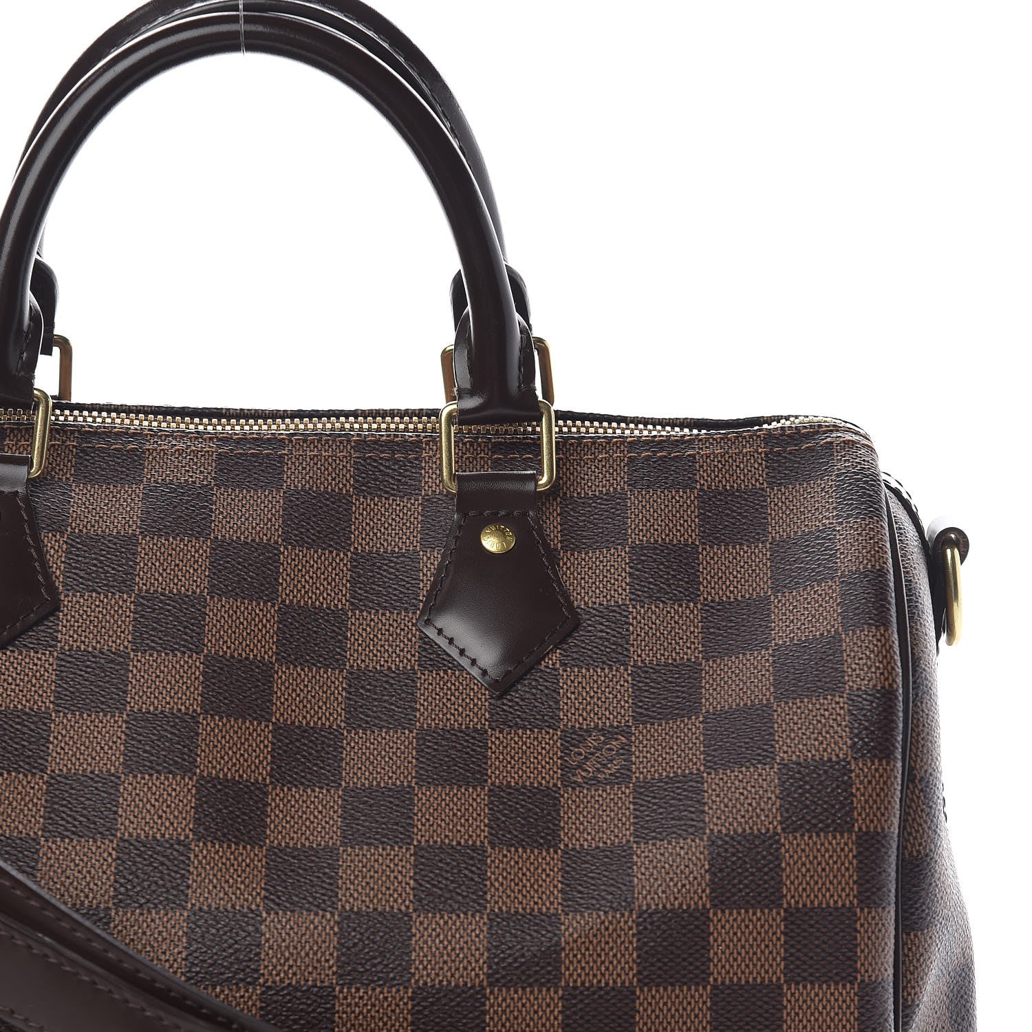 Louis Vuitton Damier Ebene Speedy Bandouliere 30 12 of 17