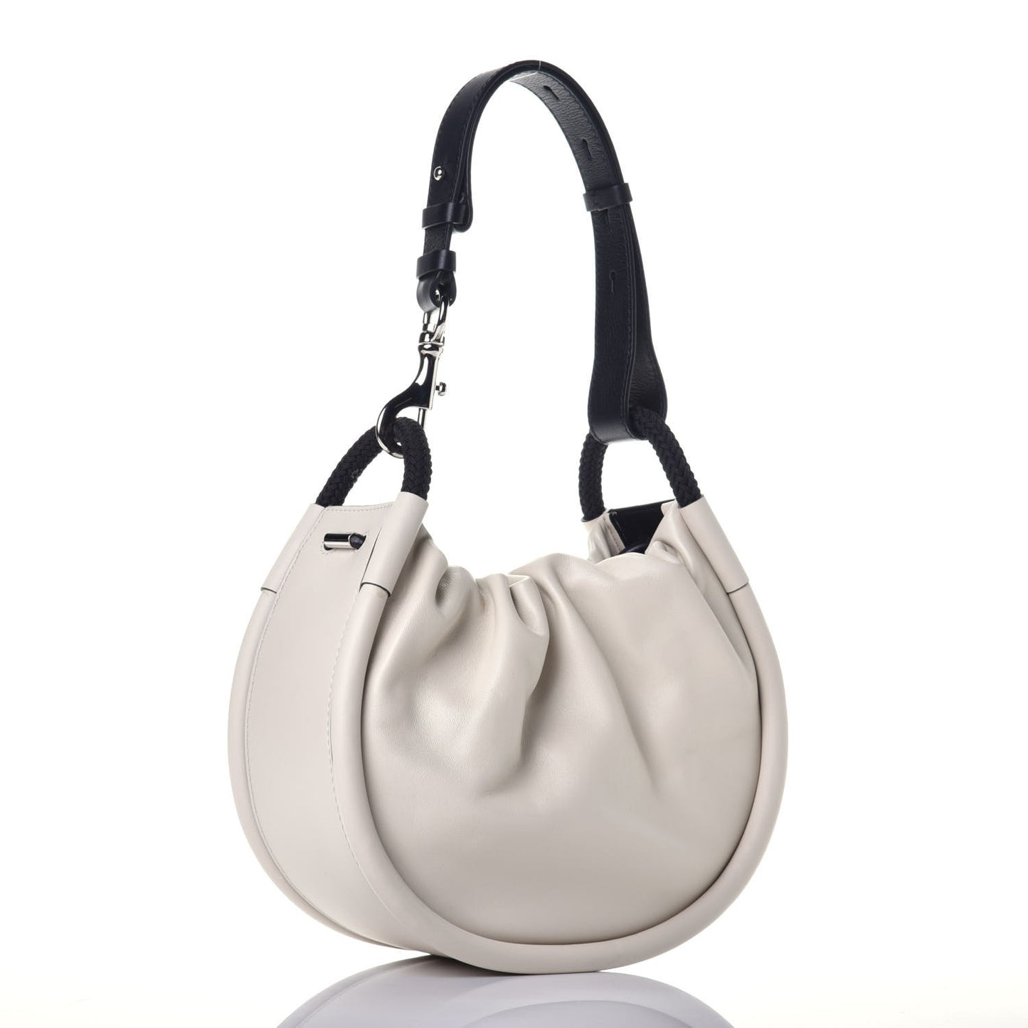 Lambskin Calfskin Small Canteen Clay