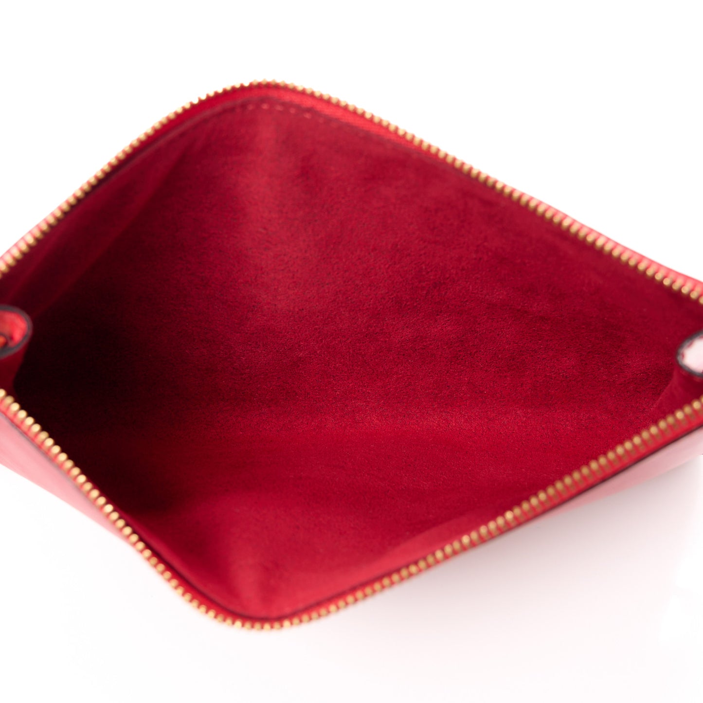 Epi Pochette Accessories 21 Castillan Red