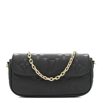 Louis Vuitton Empreinte Monogram Giant Ivy Wallet On Chain Black 1 of 9