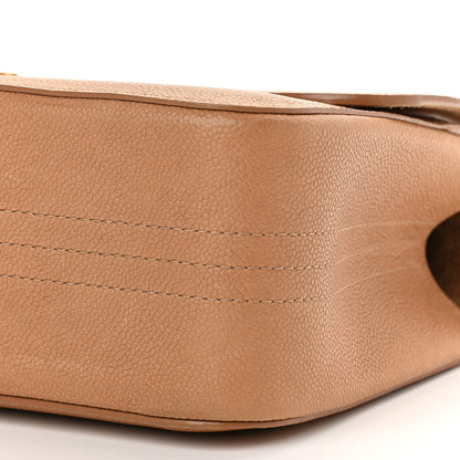 Chanel Grained Calfskin Jumbo Classic Pure Double Flap Beige 9 of 13
