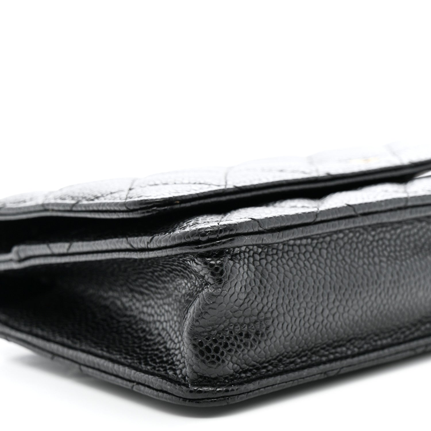 Chanel Caviar Quilted Wallet on Chain WOC Black 10 of 13