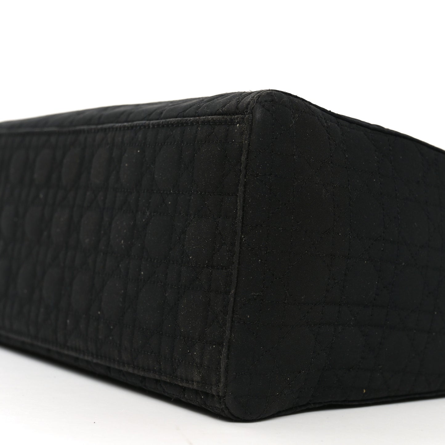 Nylon Cannage Large Lady Dior Black