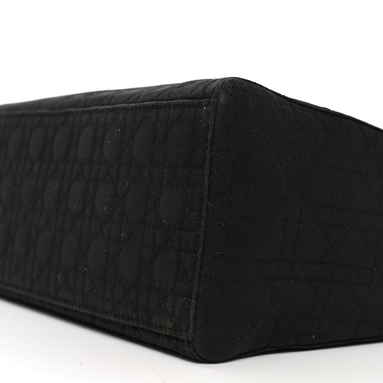 Christian Dior Nylon Cannage Large Lady Dior Black 10 of 10