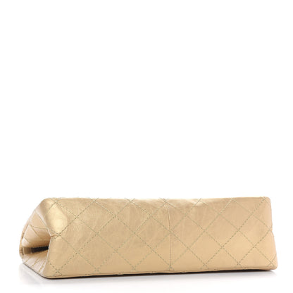 Chanel Metallic Aged Calfskin Quilted 2.55 Reissue 226 Flap Gold 4 of 11