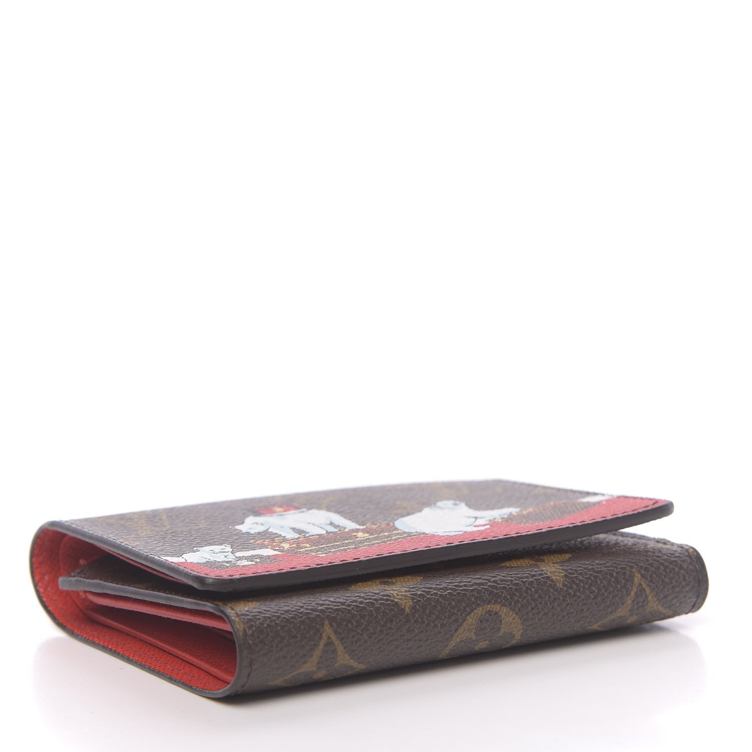 Louis Vuitton Monogram 2017 Christmas Animation Victorine Wallet 4 of 8