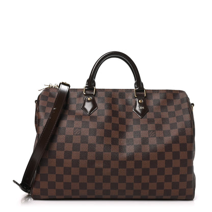 Louis Vuitton Damier Ebene Speedy Bandouliere 35 1 of 12