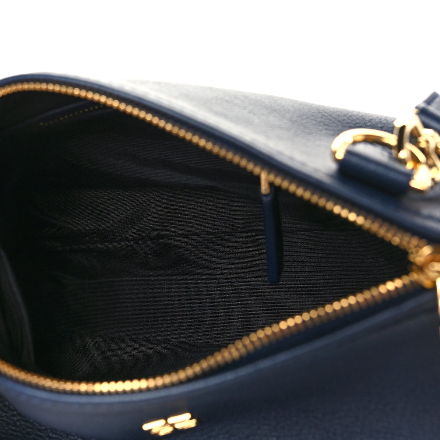 Sugar Goatskin Mini Pandora Navy