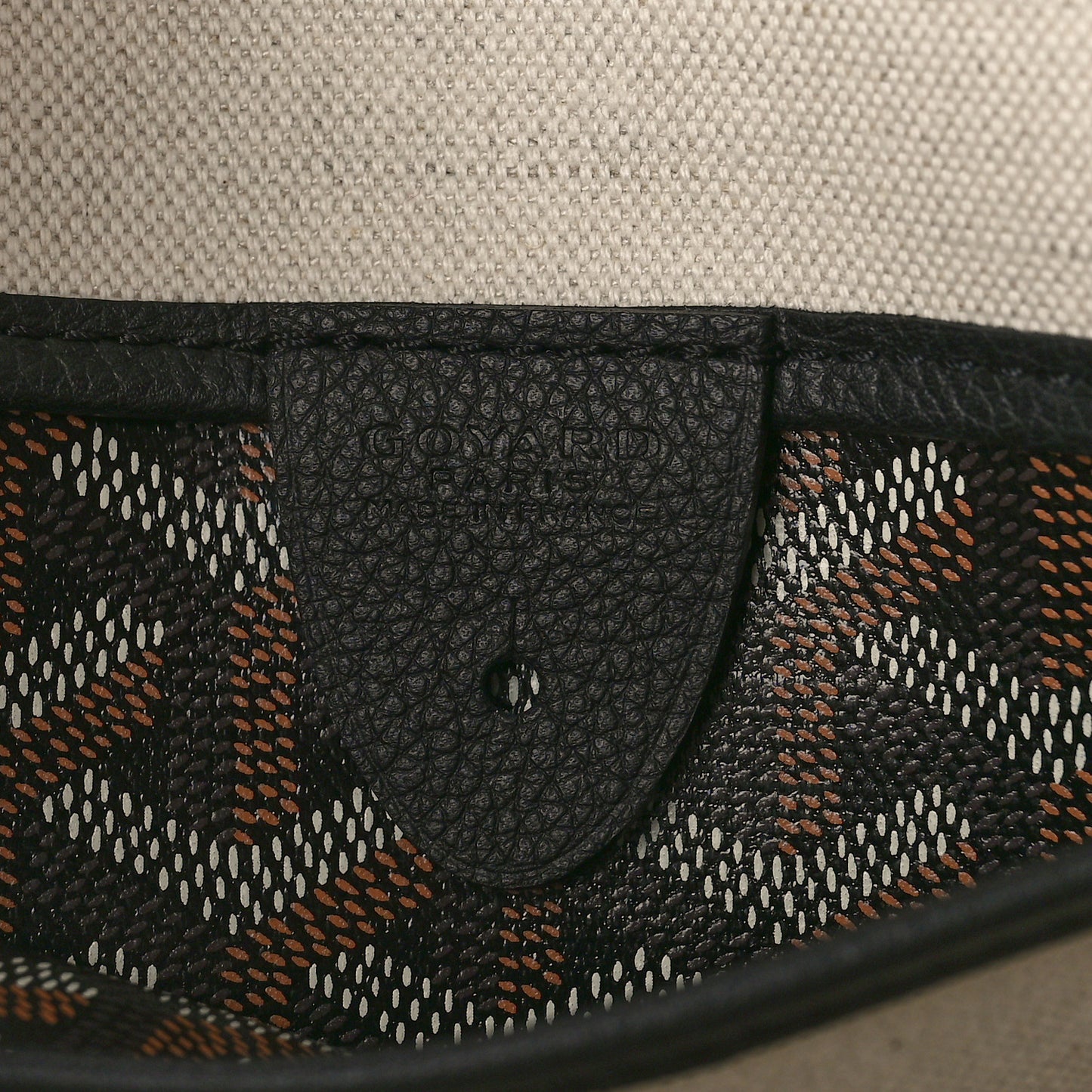 Goyardine Artois PM Black
