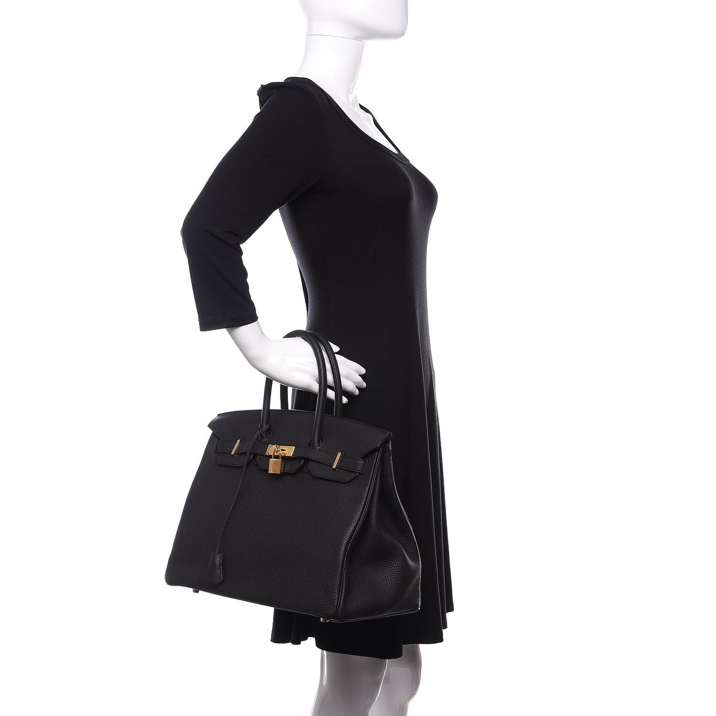 Togo Birkin 35 Black
