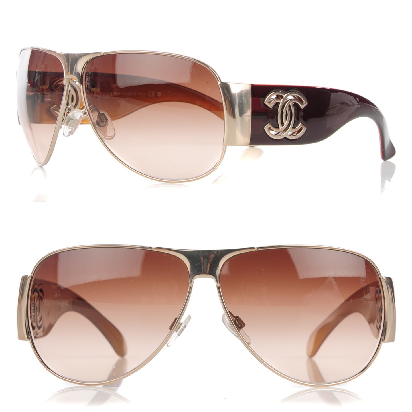 Aviator CC Sunglasses 4153 Brown