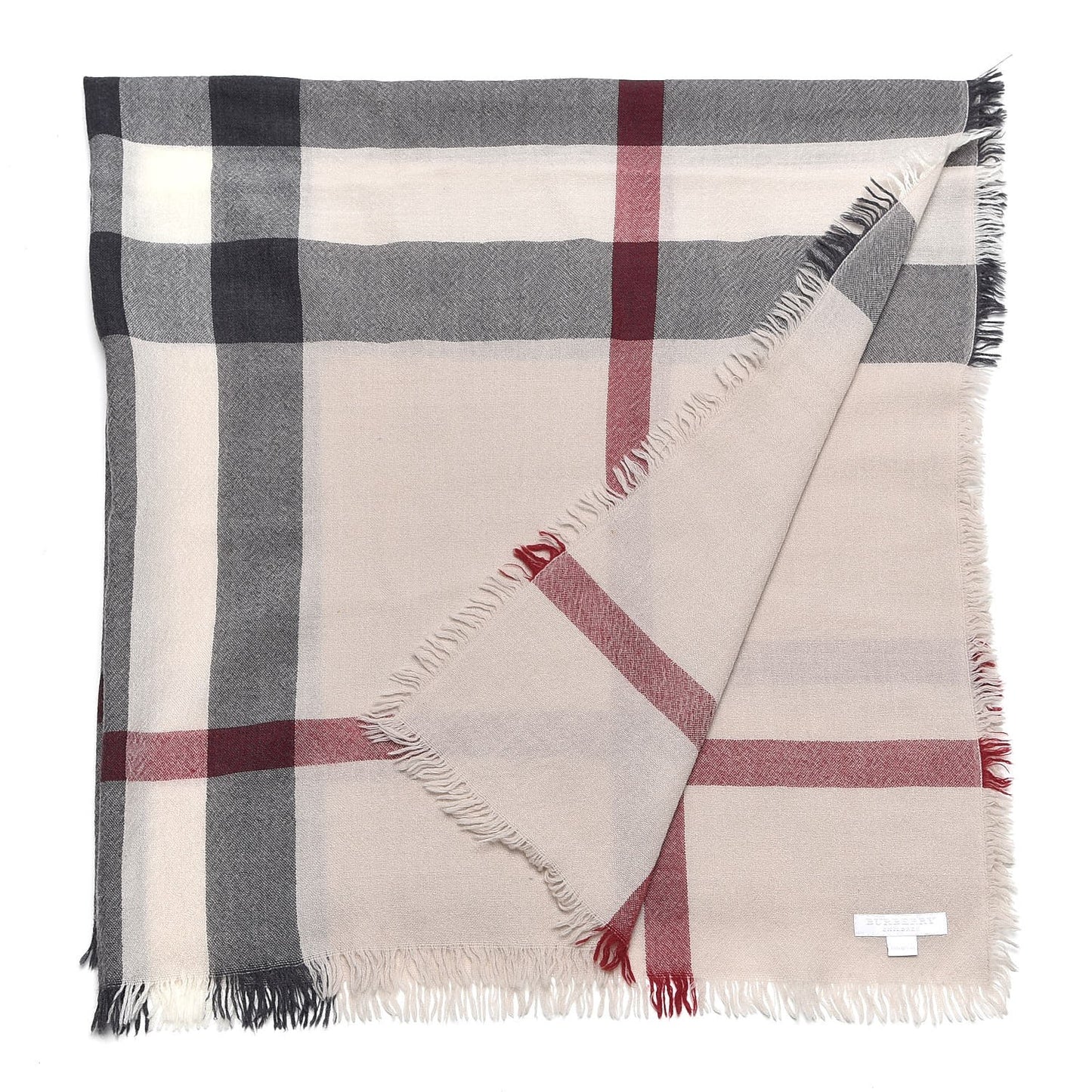 Merino Wool House Check Baby Blanket
