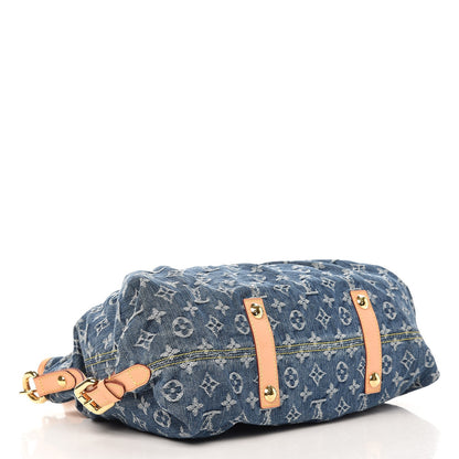 Louis Vuitton Denim Neo Cabby MM Blue 4 of 7