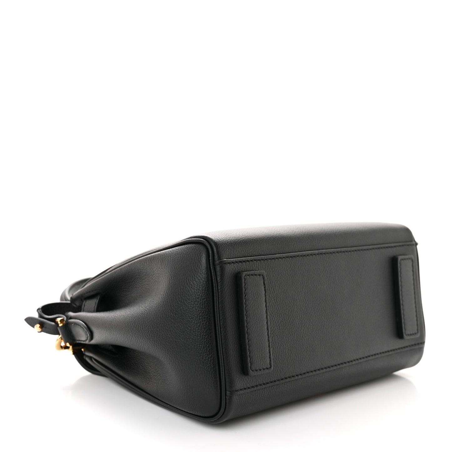 Calfskin Medium La Medusa Top Handle Handbag Black
