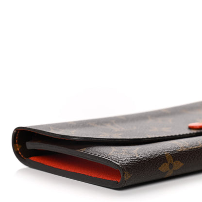 Louis Vuitton Monogram Emilie Wallet Piment 7 of 13
