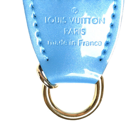 Louis Vuitton Vernis Valentine Mini Pochette Accessories Baby Blue Neon 6 of 9