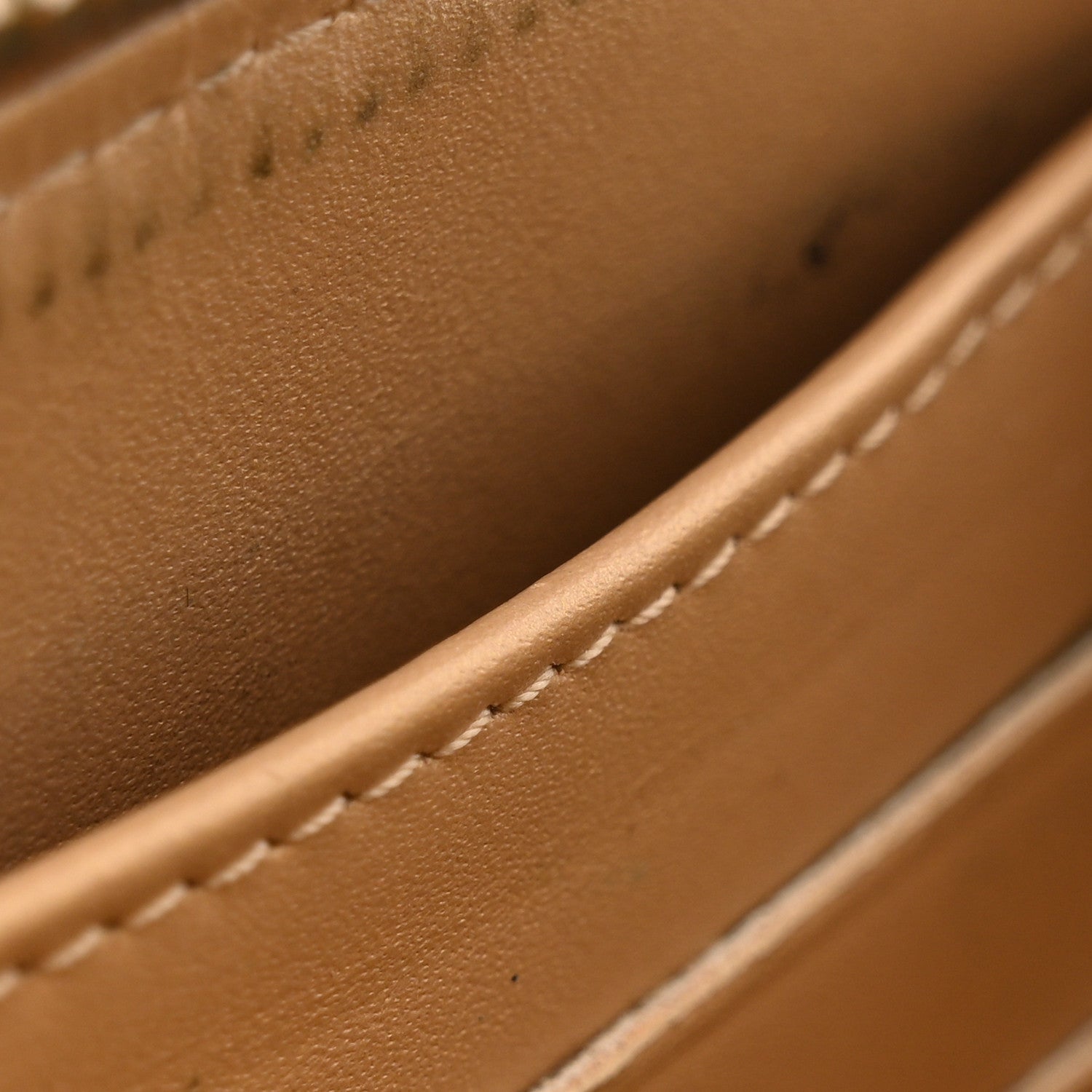 Chanel Iridescent Caviar Quilted Large Gusset Zip Around Wallet Beige Clair 10 of 11