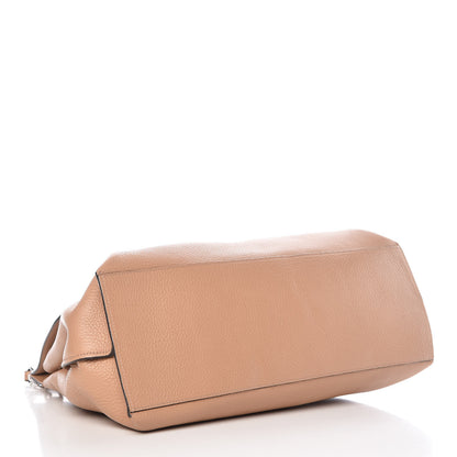 Gucci Cellarius Calfskin Large Bamboo Daily Top Handle Bag Camelia 4 of 11