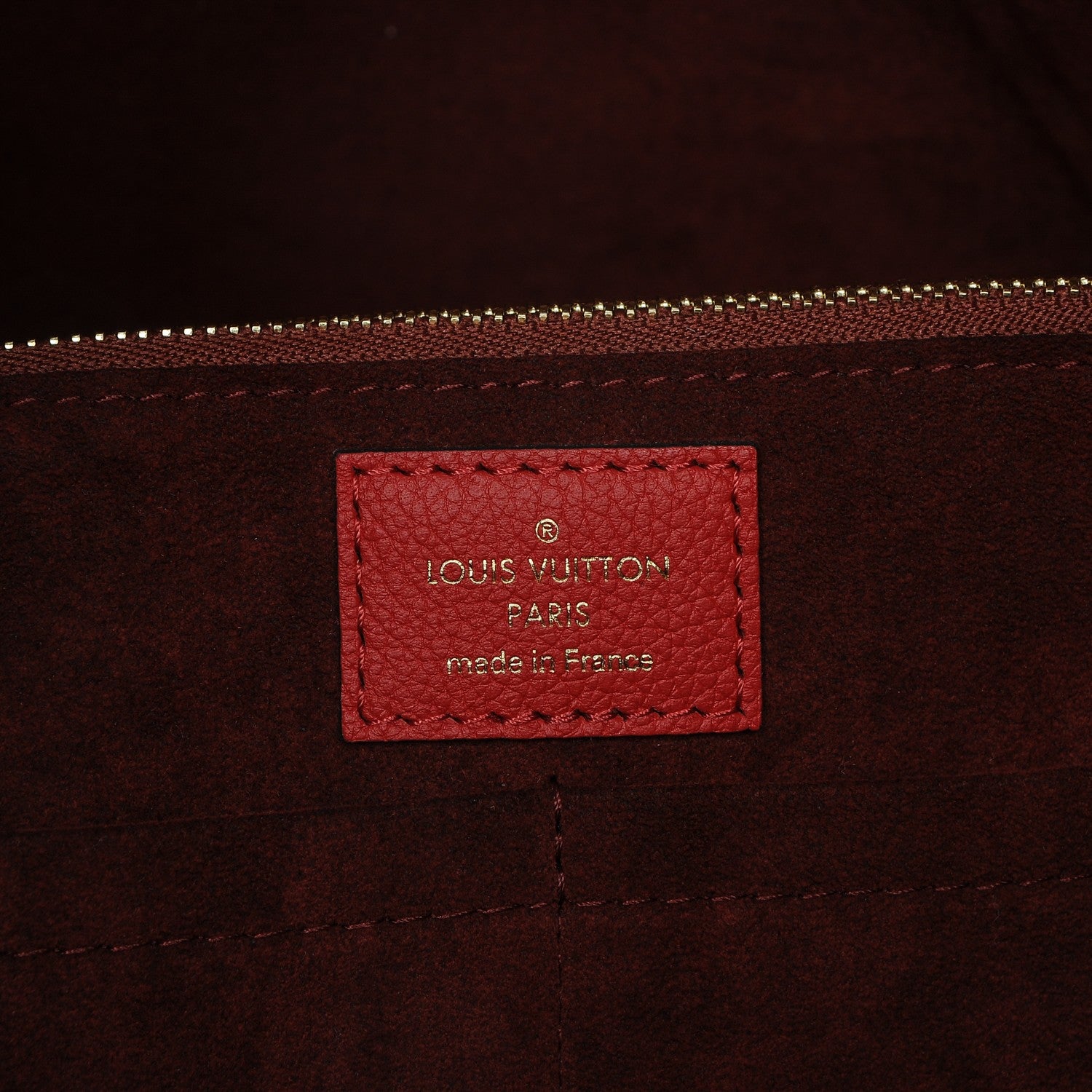 Louis Vuitton Calfskin Monogram Kimono Tote Cherry 6 of 6