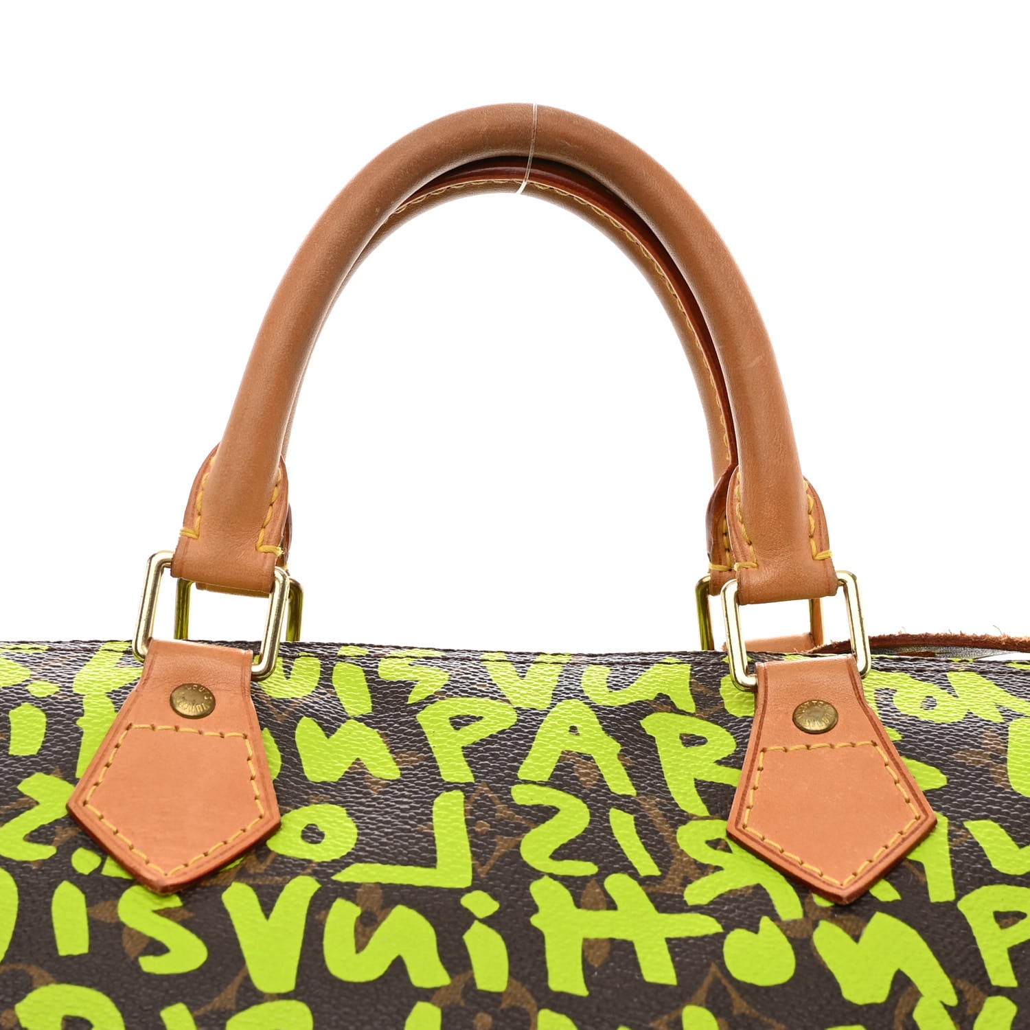 Louis Vuitton Monogram Graffiti Speedy 30 Green 12 of 16