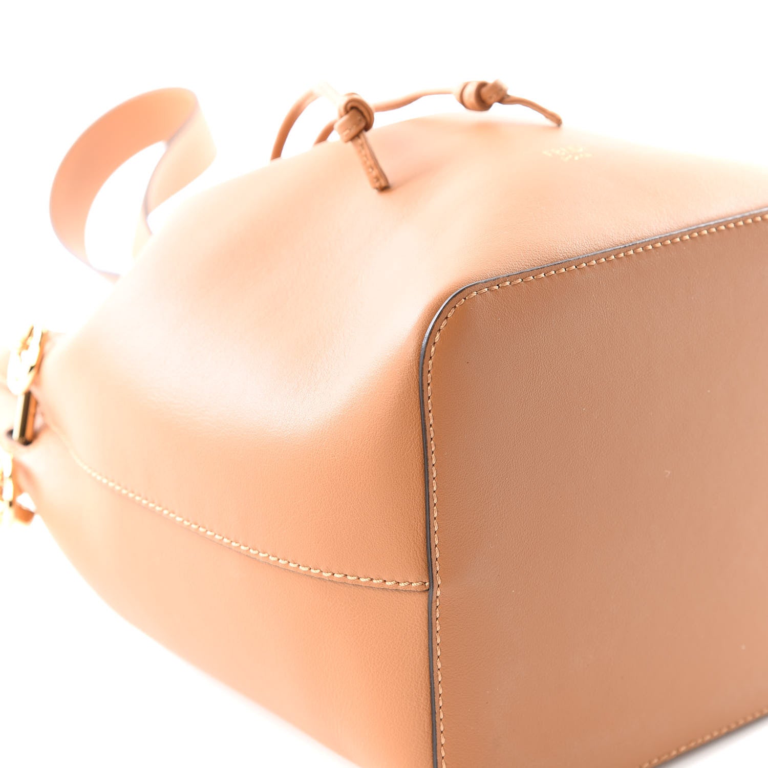 Fendi Vitello Grace Matte F is Fendi Grande Mon Tresor Bucket Bag Nocciola 5 of 13