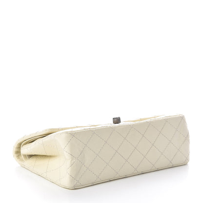 Chanel Aged Calfskin Quilted 2.55 Reissue 225 Flap White 4 of 12
