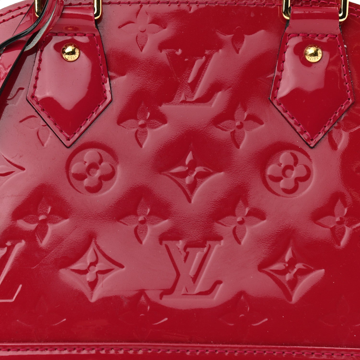 Louis Vuitton Vernis Alma BB Rose Indien 6 of 8