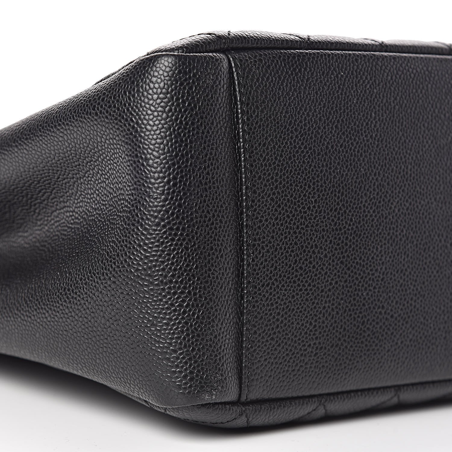 Chanel Caviar Quilted Grand Shopping Tote GST Black 8 of 10