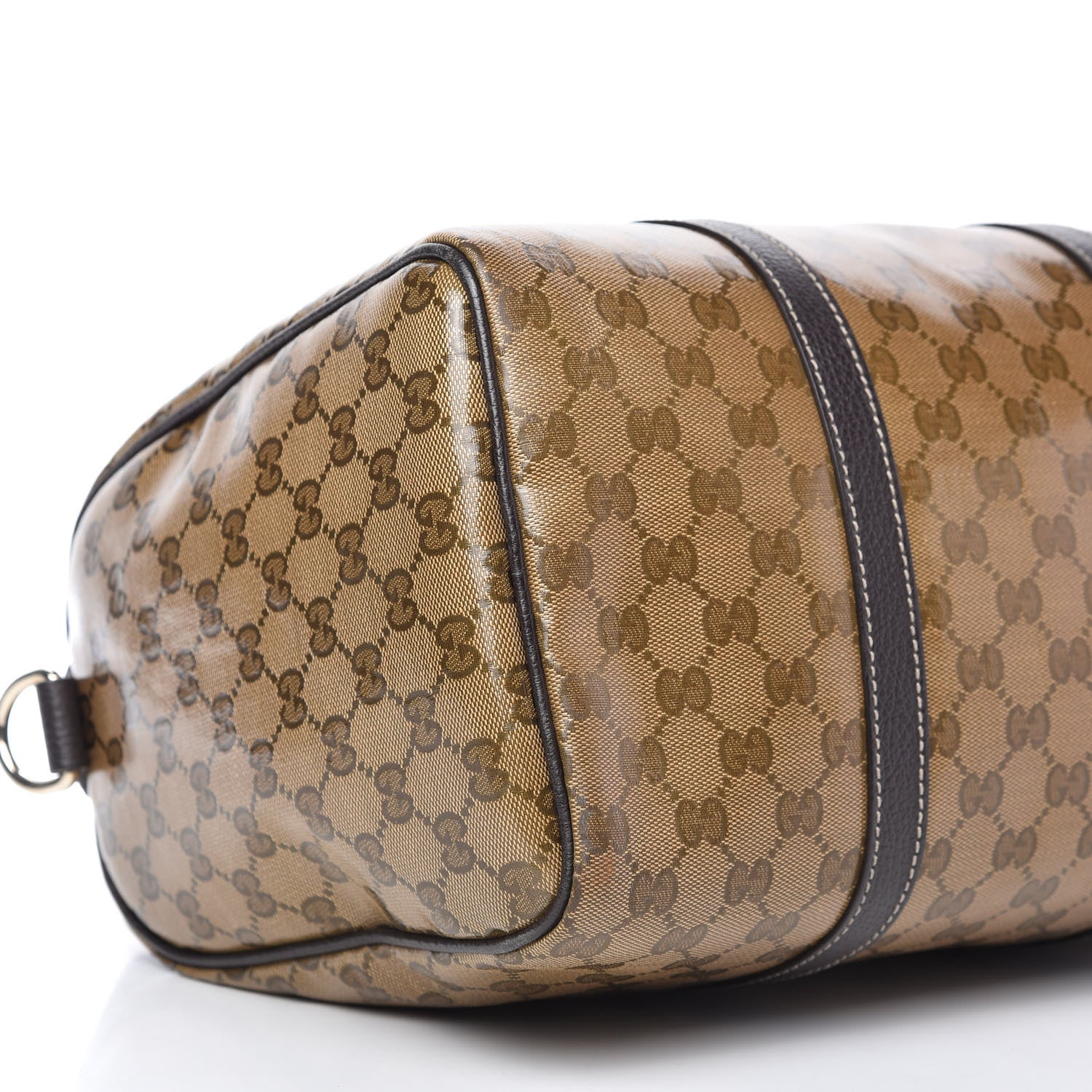 Gucci Crystal Monogram Medium Joy Boston Dark Brown 6 of 10
