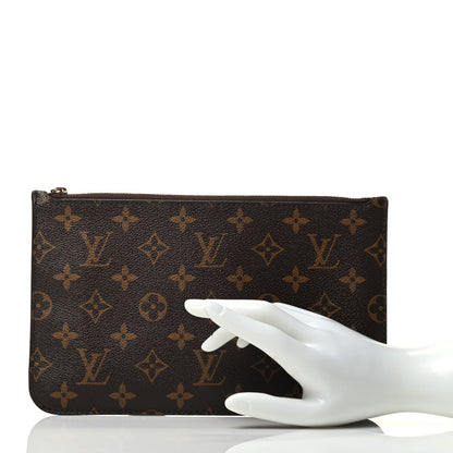 Louis Vuitton Monogram Neverfull MM GM Pochette 2 of 7