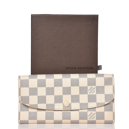 Louis Vuitton Damier Azur Emilie Wallet 7 of 7
