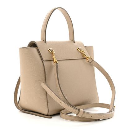 Celine Grained Calfskin Nano Belt Bag Light Taupe 3 of 10
