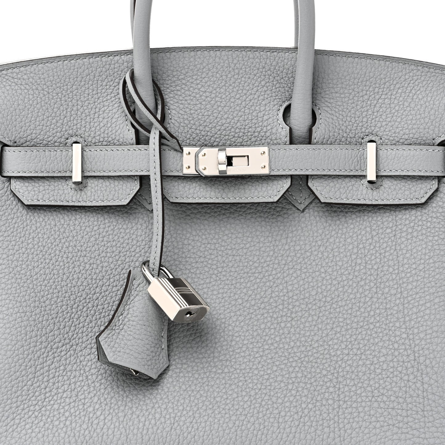 Togo Birkin 25 Gris Pantin