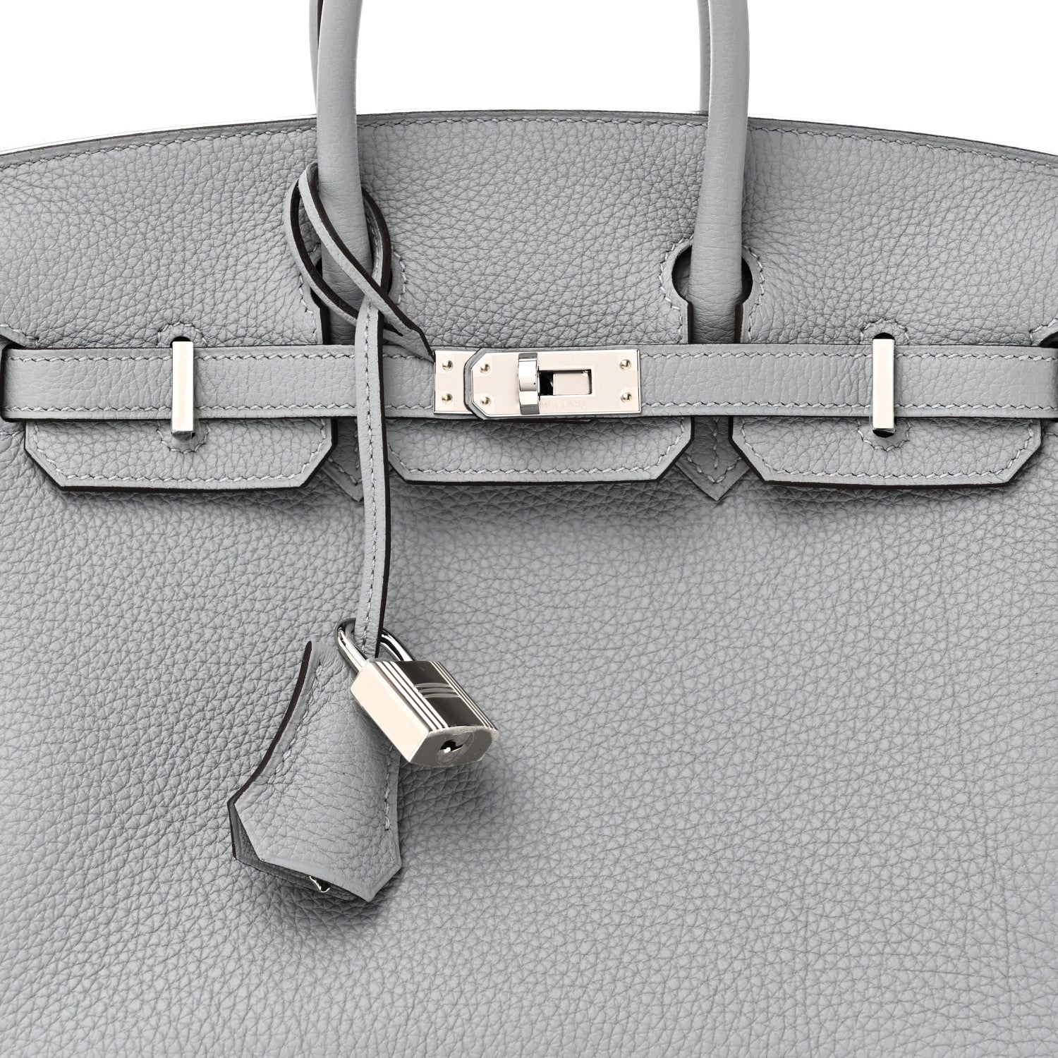 Hermes Togo Birkin 25 Gris Pantin 8 of 11
