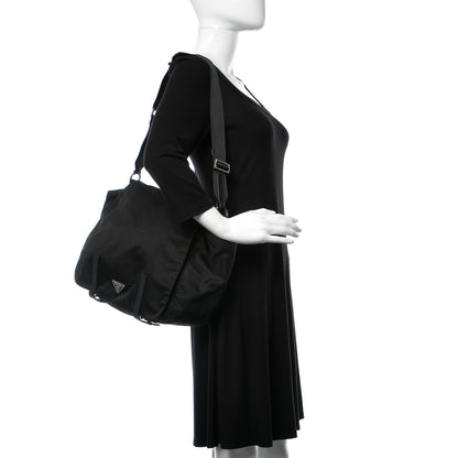 Prada Nylon Vela Sport Messenger Bag Black 2 of 12