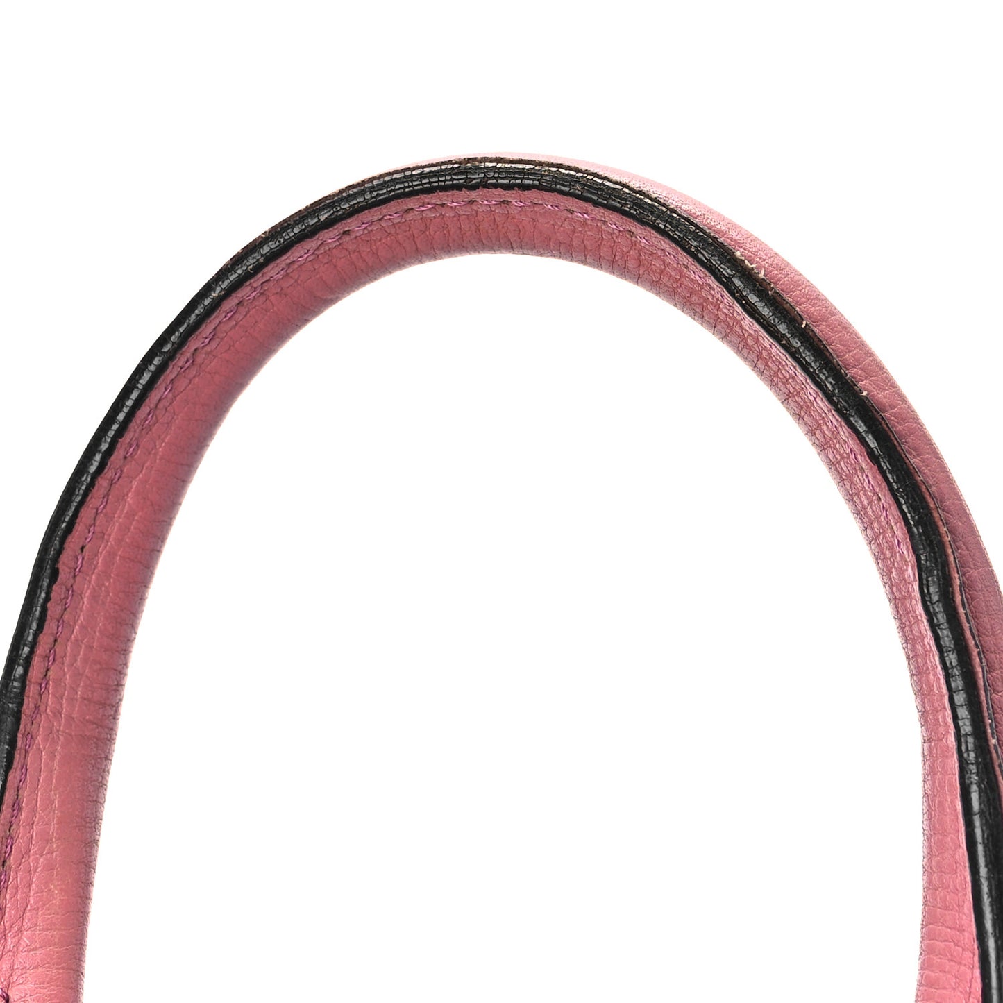 Derby Calfskin House Check Small Banner Tote Pink