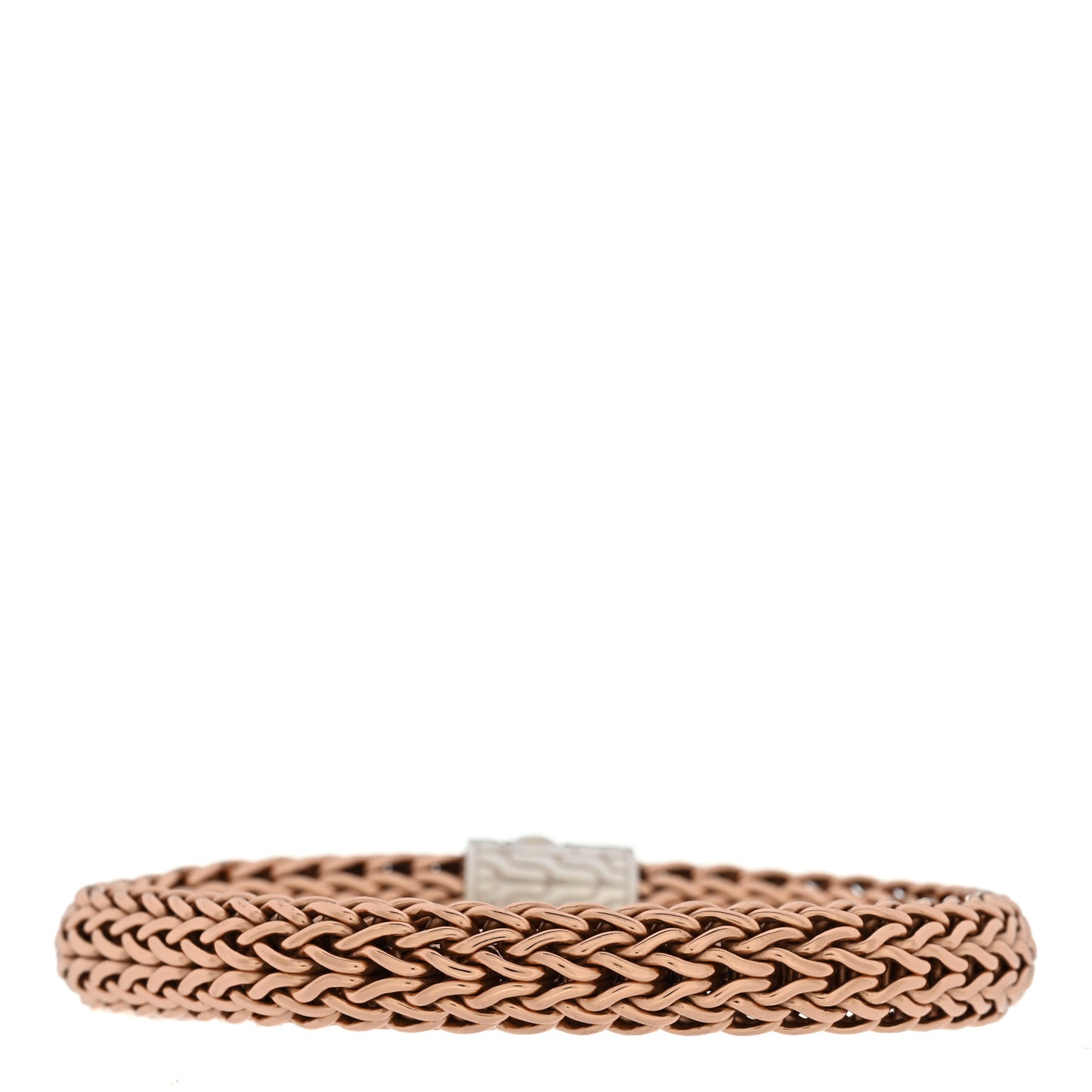 Sterling Silver Bronze 10.5mm Classic Chain Bracelet