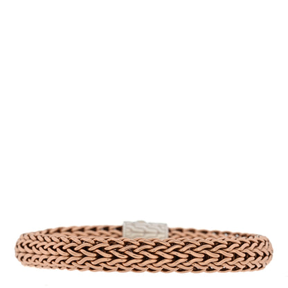 John Hardy Sterling Silver Bronze 10.5mm Classic Chain Bracelet 2 of 3