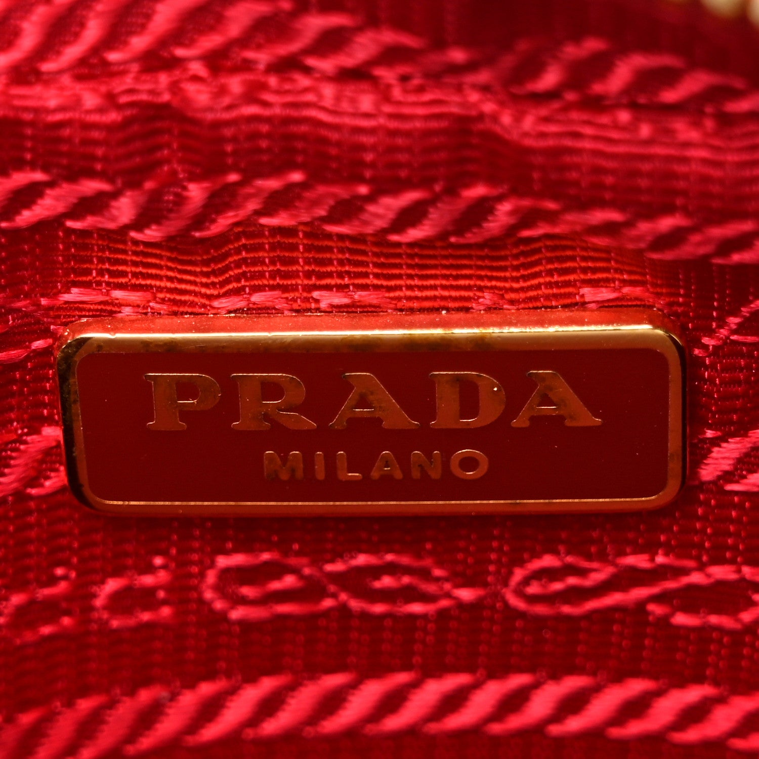 Prada Saffiano Lux Mini Top Handle Crossbody Bag Fuoco 5 of 7