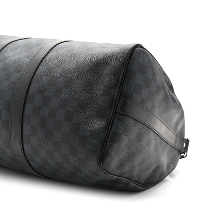 Louis Vuitton Damier Cobalt Keepall Bandouliere 45 9 of 9