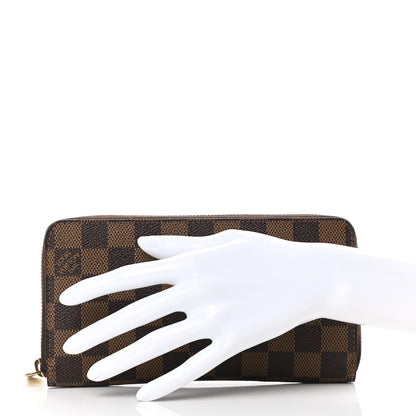 Louis Vuitton Damier Ebene Zippy Wallet 2 of 8