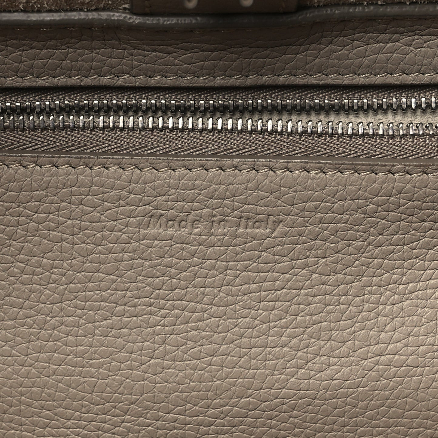 Supple Calfskin Long Strap Small Big Bag Light Taupe
