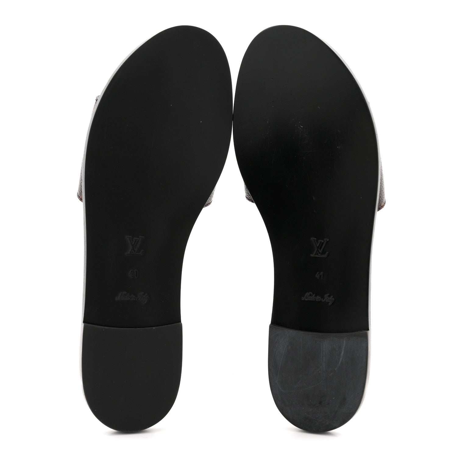 Louis Vuitton Patent Monogram Lock It Flat Mules 41 6 of 11