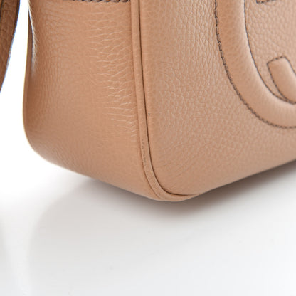 Gucci Pebbled Calfskin Small Soho Disco Bag Rose Beige 11 of 11