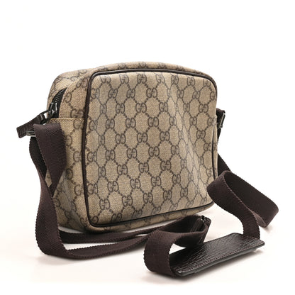 Gucci GG Plus Monogram Shoulder Bag Dark Brown 3 of 10
