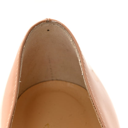 Christian Louboutin Patent Bianca 120 Pumps 36.5 Nude 8 of 9